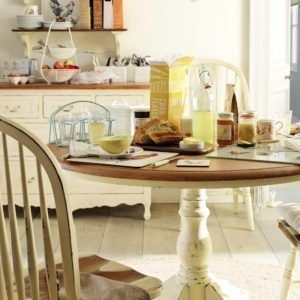 Bramley Cream Round Dining Table